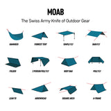 Moab All-In-One Shelter Hammock - Moto Camp Nerd - motorcycle camping