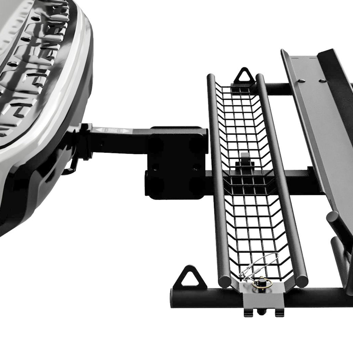 MotoTote | Height Adjustable Hitch Connection