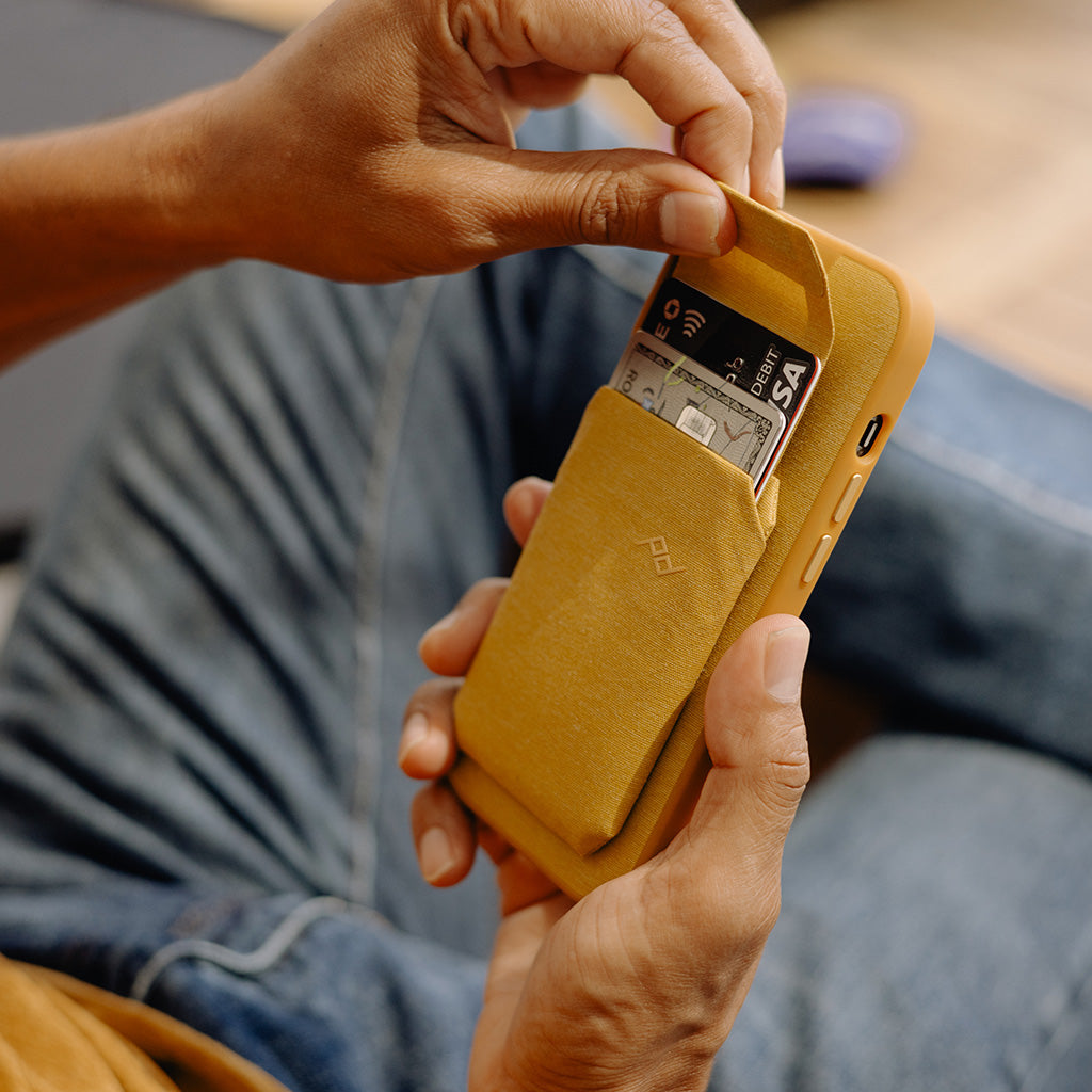 Mobile Wallet | Slim Wallet | Charcoal | Fabric