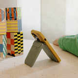 Mobile Wallet | Stand Wallet | Sage | Fabric