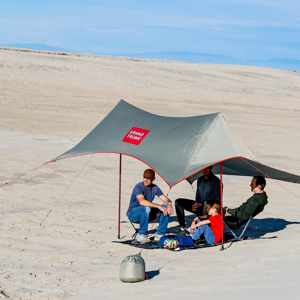 ShadeCaster 4 Person Sunshade - Moto Camp Nerd - motorcycle camping