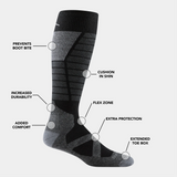 Darn Tough | Men's Function X Over-the-Calf Midweight Ski & Snowboard Socks