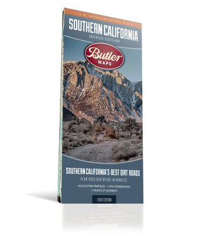 Butler Maps | Southern California Adventure Series Map - Moto Camp Nerd - motorcycle camping
