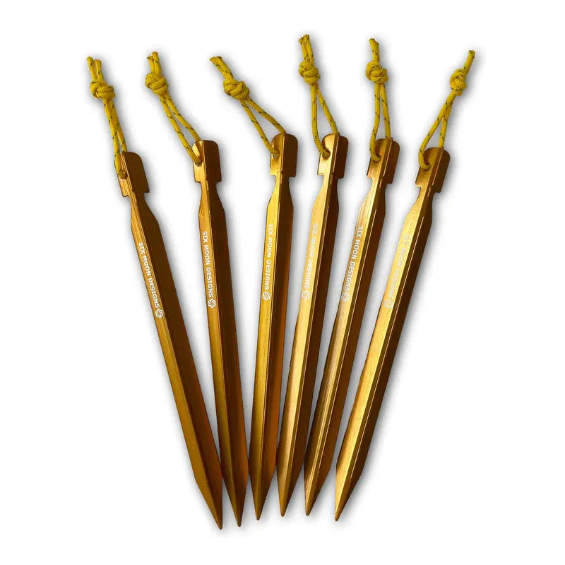 Six Moon Designs | 6 Piece Tent Stake Set