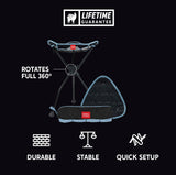 Compass 360° XT Swivel Stool - Extra Tall