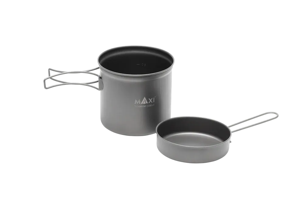 Maxi | Titanium Pot and Pan 1100ml