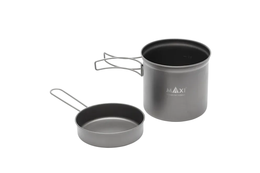 Maxi | Titanium Pot and Pan 1100ml