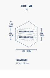 Sea to Summit | Telos Evo Bikepack Tent - Two Person Freestanding Tent