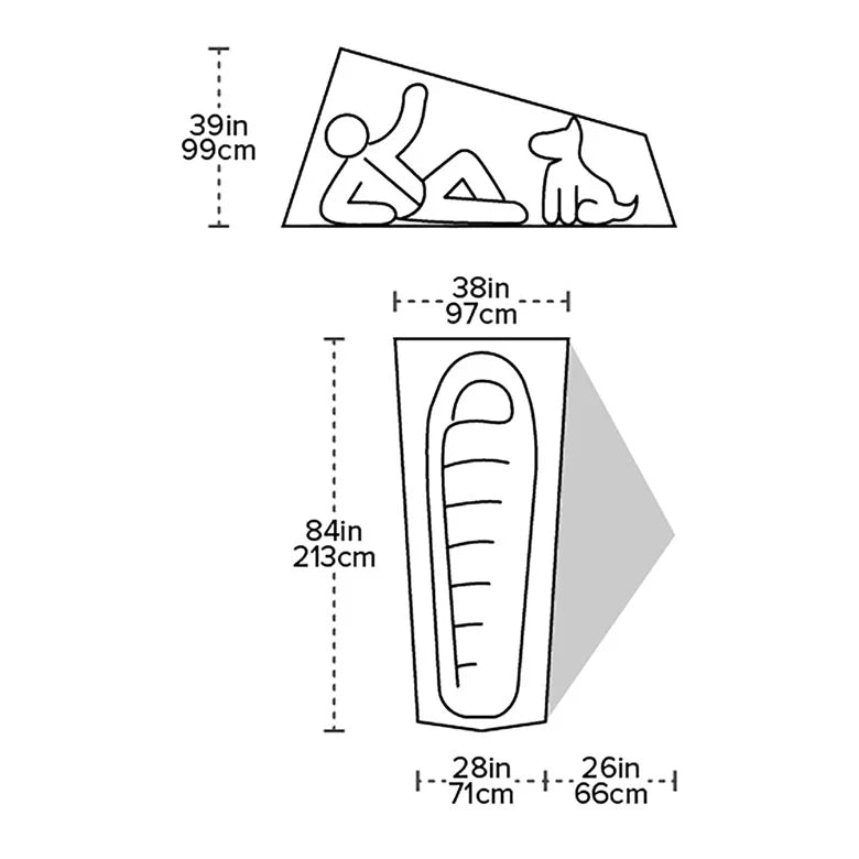 Big Agnes | Tiger Wall UL1 Bikepack | New 2026