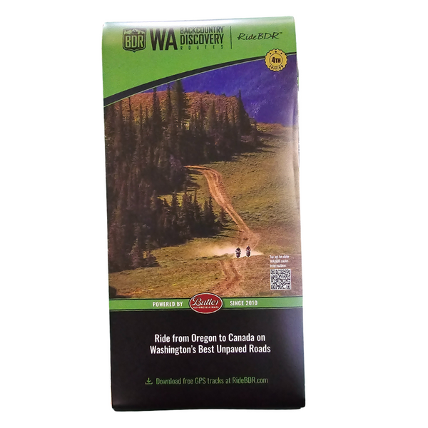 Butler Maps | Washington Backcountry Discovery Route (WABDR) Map