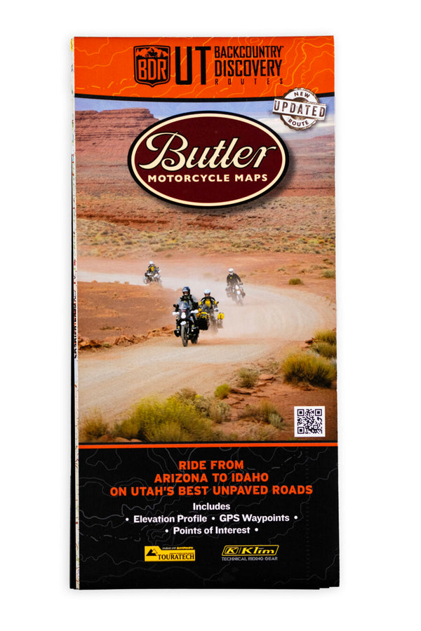 Butler Maps | Utah Backcountry Discovery Route (UTBDR) Map