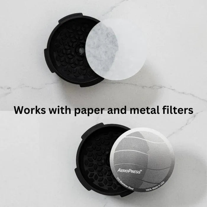 AeroPress Flow Control Filter Cap - Moto Camp Nerd - motorcycle camping