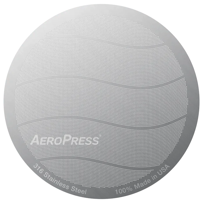 AeroPress Stainless Steel Reusable Filter - Moto Camp Nerd - motorcycle camping