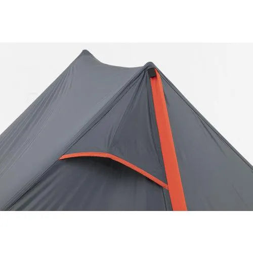 ALPS Mountaineering Hex 2 Zelt | Für 2 Personen | Wasserdicht, Mit Vorzelt | Charcoal/Rot