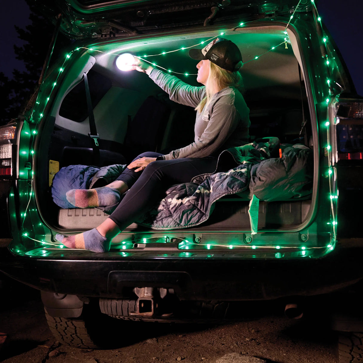 Nite Ize | Radiant® StarLit™ Rechargeable Lantern + String Light - Disc-O Select™