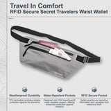 RFID Secret Waist Wallet