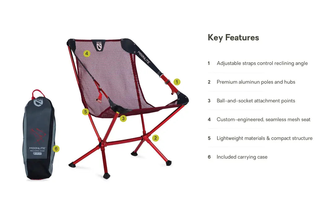 NEMO | Moonlite Reclining Camp Chair