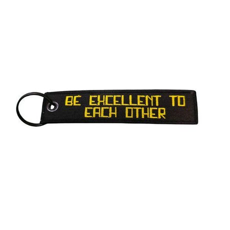 Dork in the Road Keytag - Moto Camp Nerd - motorcycle camping