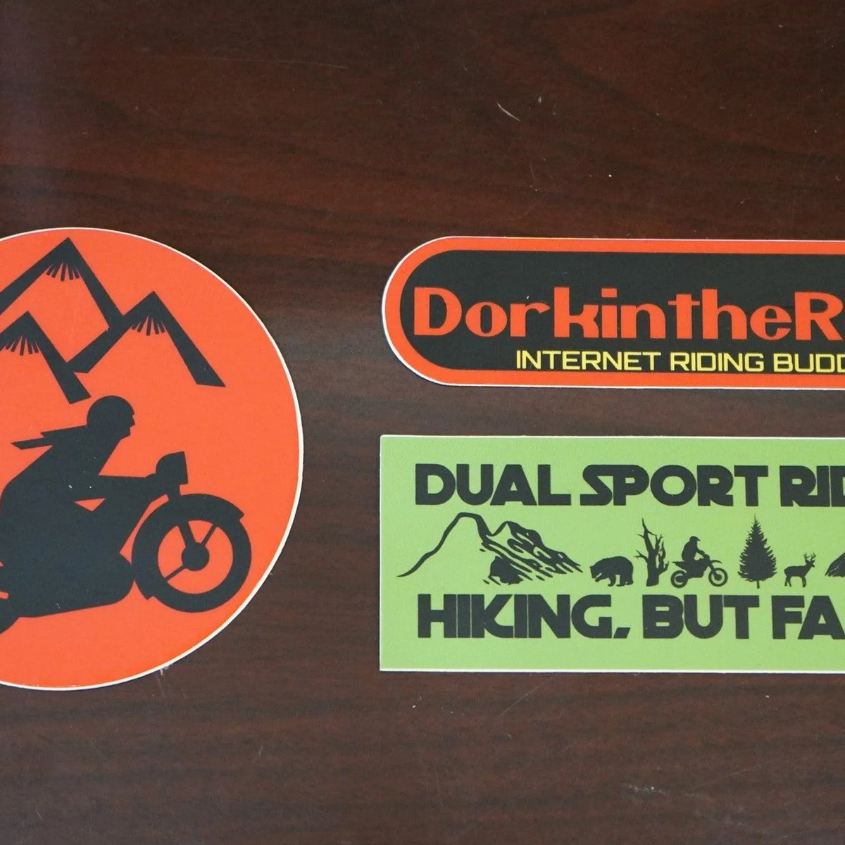 Dork in the Road Sticker Pack – Moto Camp Nerd