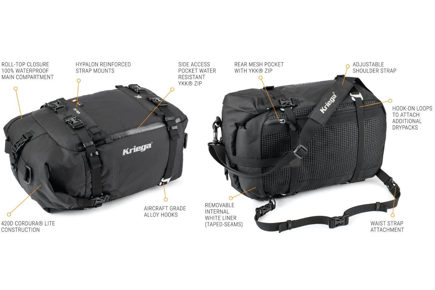 Kriega | US-30 Drypack – Moto Camp Nerd