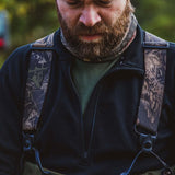 Heavyweight Men's Wool 1/4 Zip - 100% Merino Wool - Moto Camp Nerd - motorcycle camping