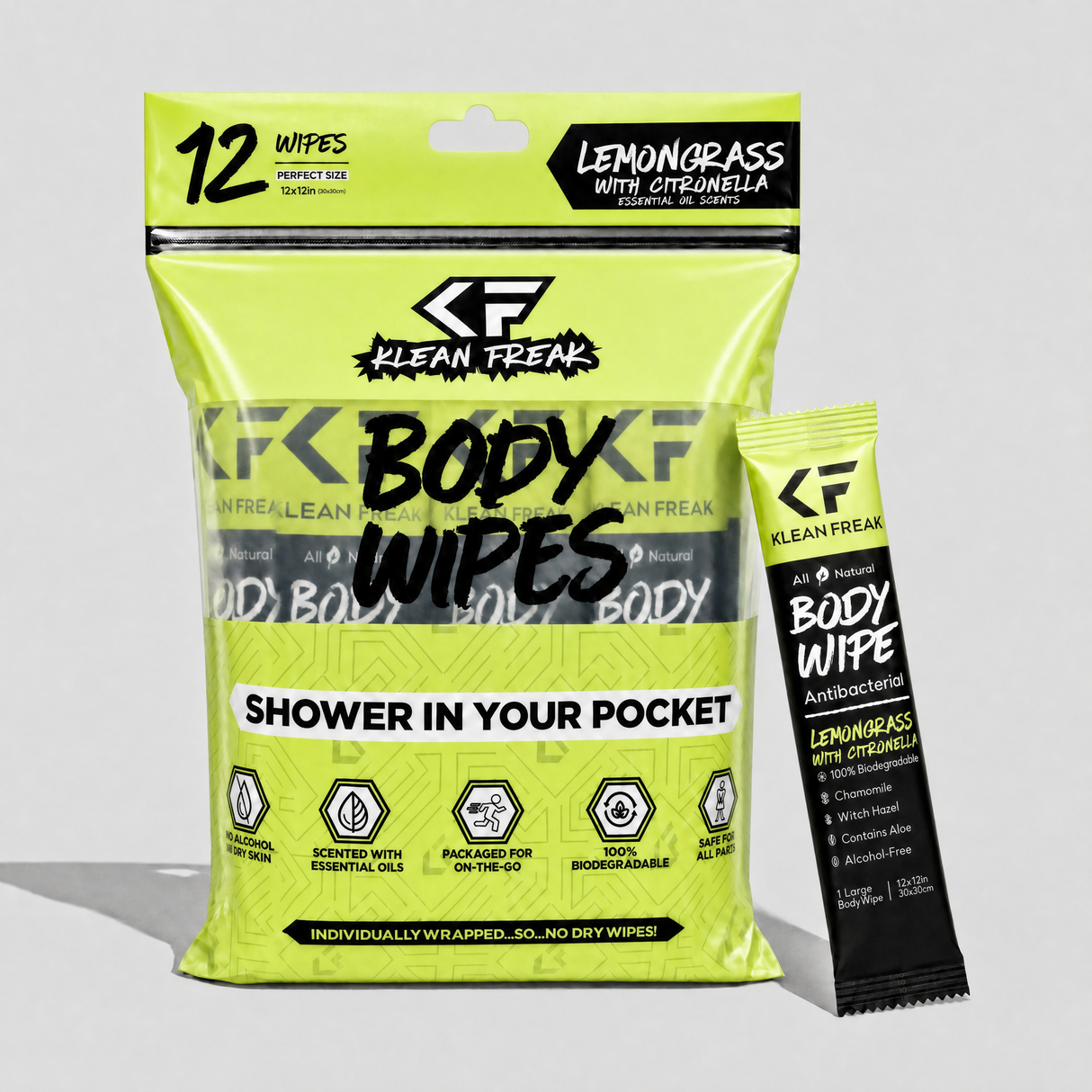 Body Wipe - 12 Pack