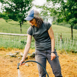 Lightweight Women's T-Shirt Crew Top - 100% Merino Wool