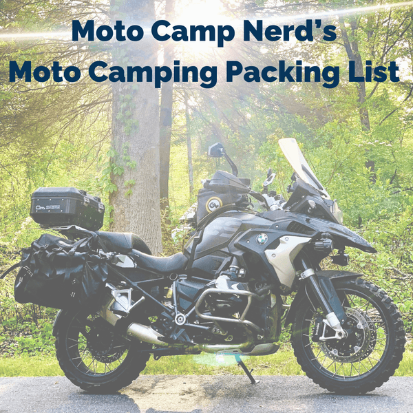 MCN | Moto Camping Packing List - Moto Camp Nerd - motorcycle camping