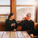 Men's Midweight Merino Wool Henley | 100% Merino Wool