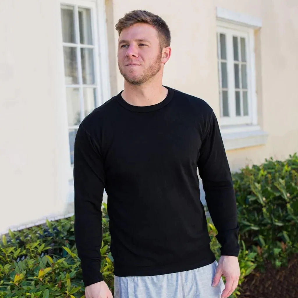 Minus33 | Chocorua Men's Crew 100% Merino Wool | Midweight – Moto