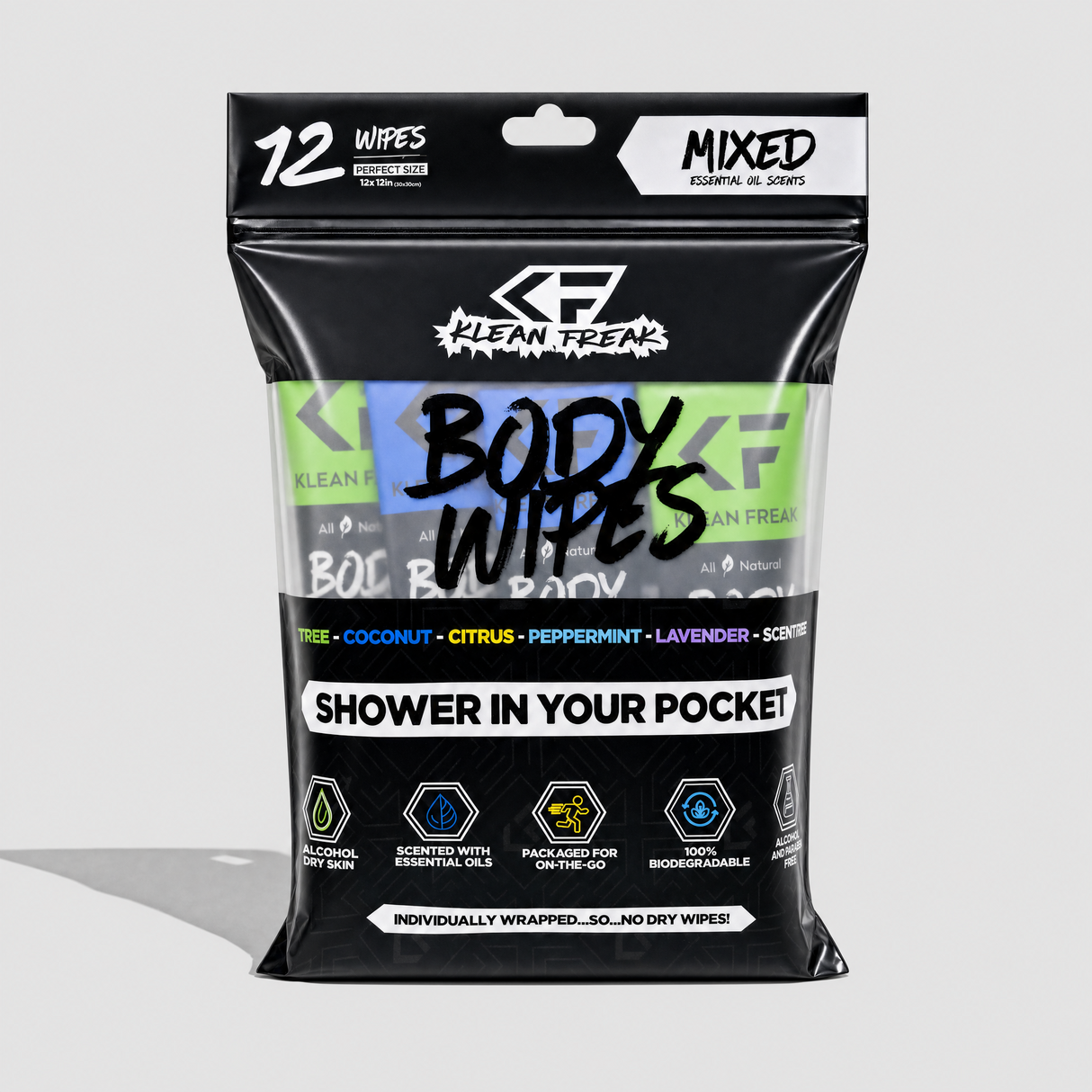 Body Wipe - 12 Pack