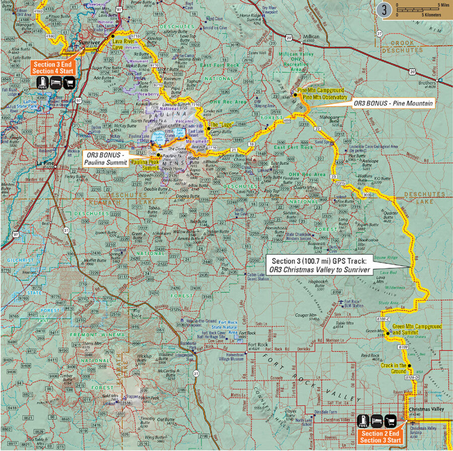 Butler Maps | Oregon Backcountry Discovery Route (ORBDR) Map ...