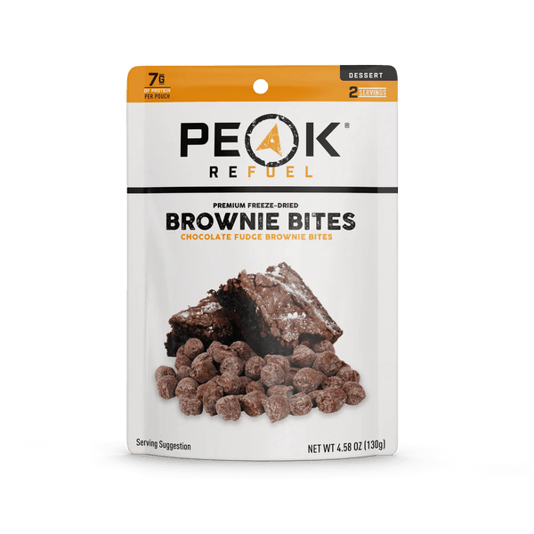 Peak Refuel | Chocolate Fudge Brownie Bites - Moto Camp Nerd - motorcycle camping