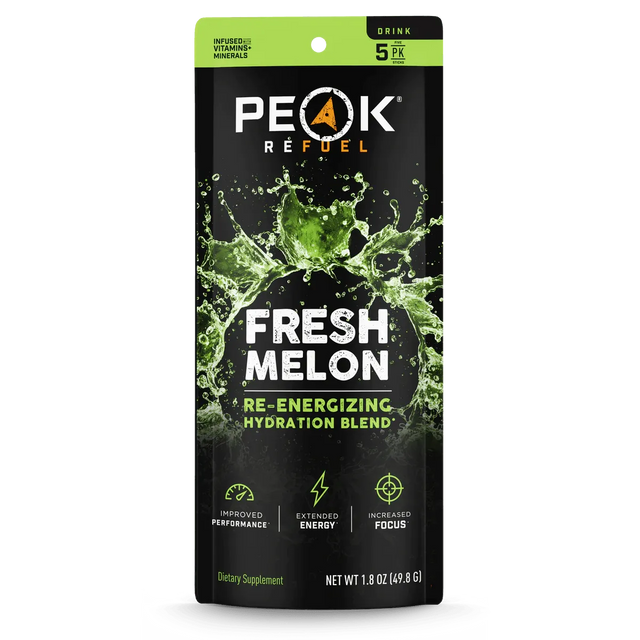 Peak Refuel | Fresh Melon Re-Energizing Drink Sticks - Moto Camp Nerd - motorcycle camping