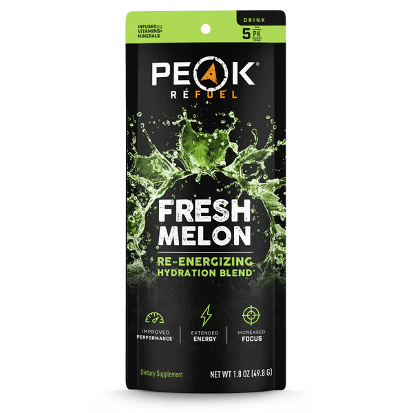 Peak Refuel | Fresh Melon Re-Energizing Drink Sticks - Moto Camp Nerd - motorcycle camping