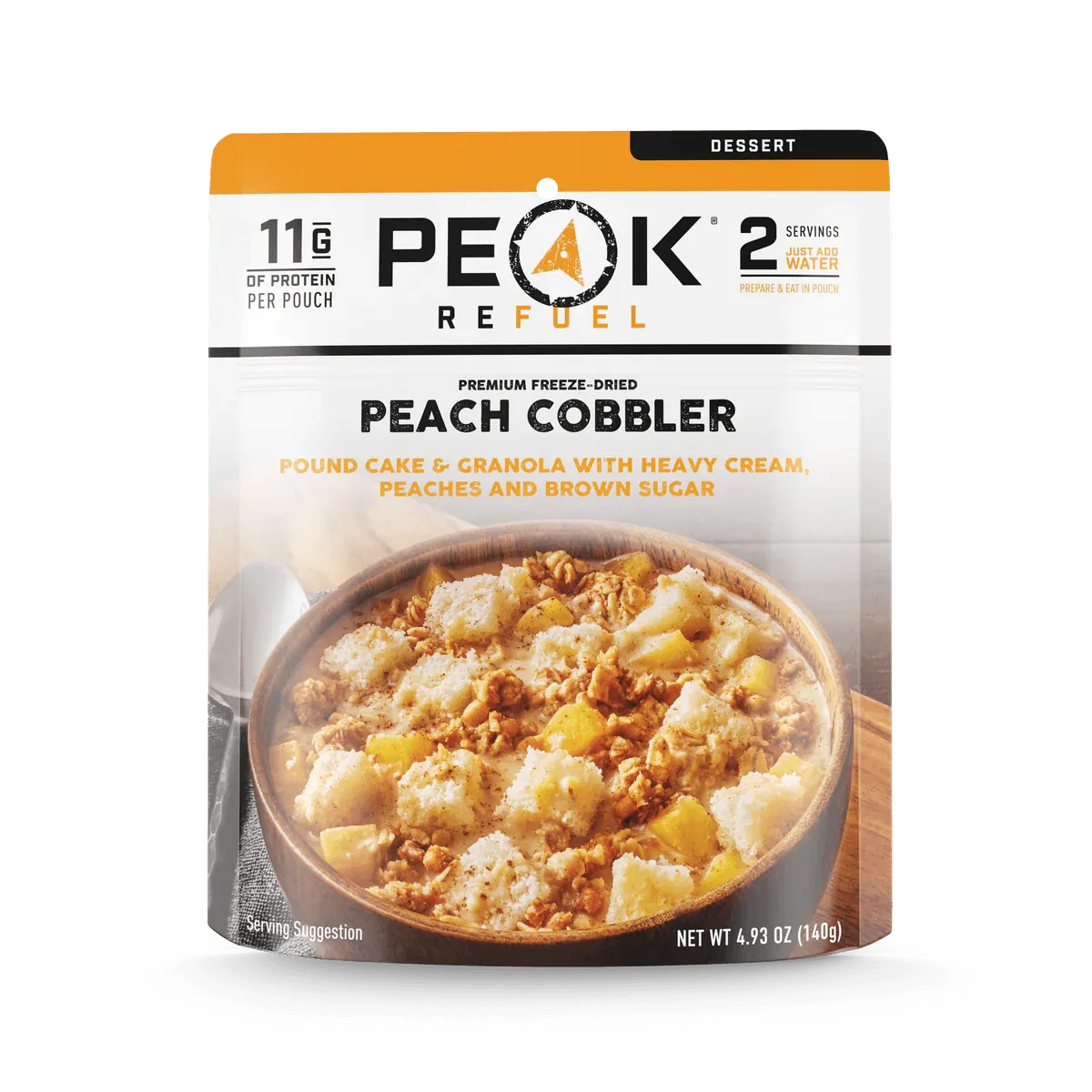 Peak Refuel | Peach Cobbler – Moto Camp Nerd