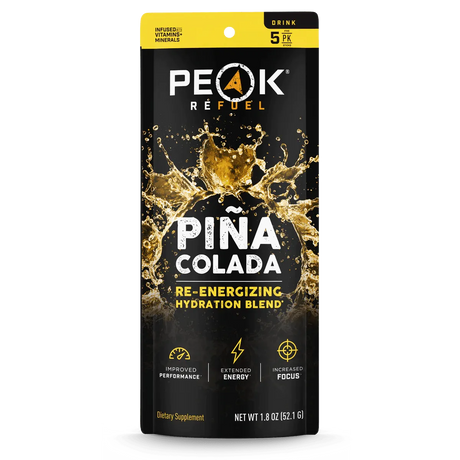 Peak Refuel | Pina Colada Re-Energizing Drink Sticks - Moto Camp Nerd - motorcycle camping