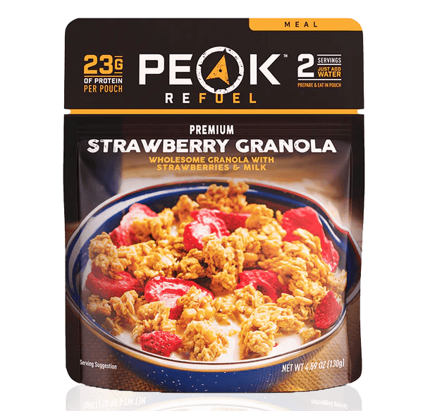 Peak Refuel | Strawberry Granola - Moto Camp Nerd - motorcycle camping