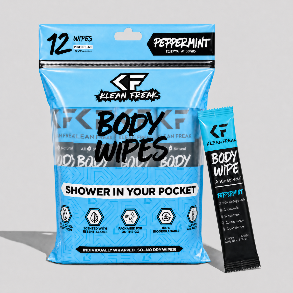 Body Wipe - 12 Pack