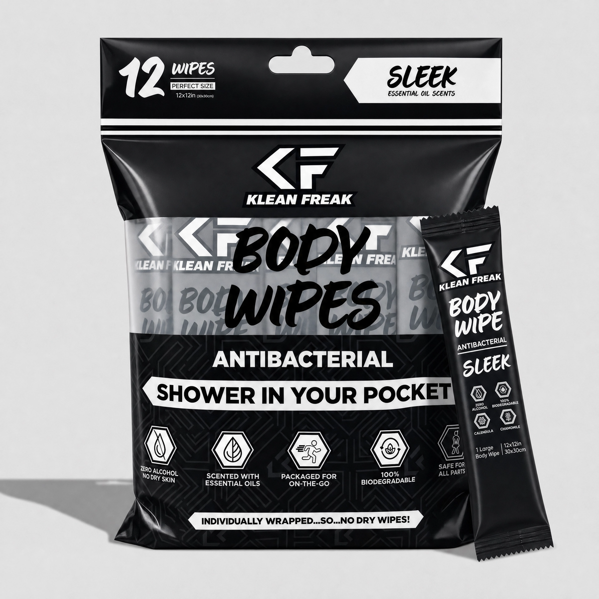 Body Wipe - 12 Pack