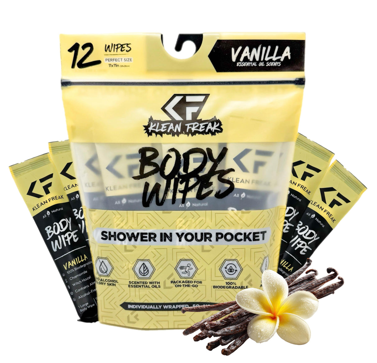 Body Wipe - 12 Pack