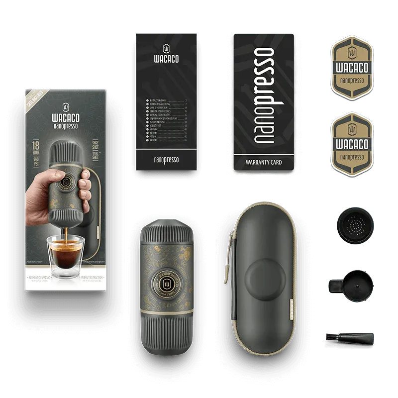 Wacaco nanopresso portable clearance espresso machine
