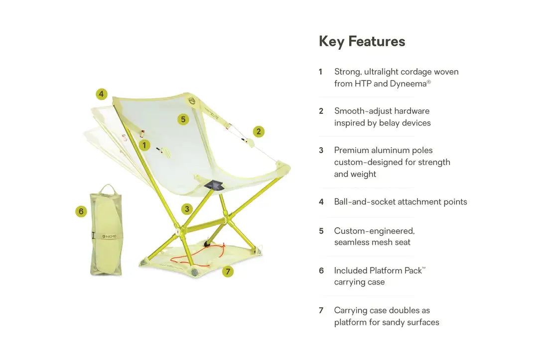 NEMO | Moonlite Elite Reclining Camp Chair