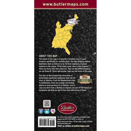 Butler Maps | Northern New England G1 Map - Moto Camp Nerd - motorcycle camping