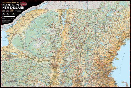 Butler Maps | Northern New England G1 Map - Moto Camp Nerd - motorcycle camping