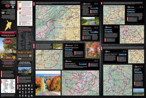 Butler Maps | Southern Mid-Atlantic States G1 map - Moto Camp Nerd - motorcycle camping