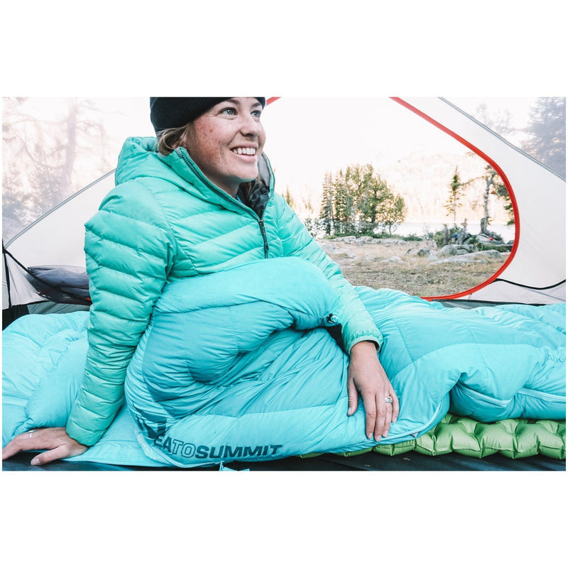 DEMO Sea To Summit | Altitude Women's Down Sleeping Bag 15°F - Moto Camp Nerd - motorcycle camping gear