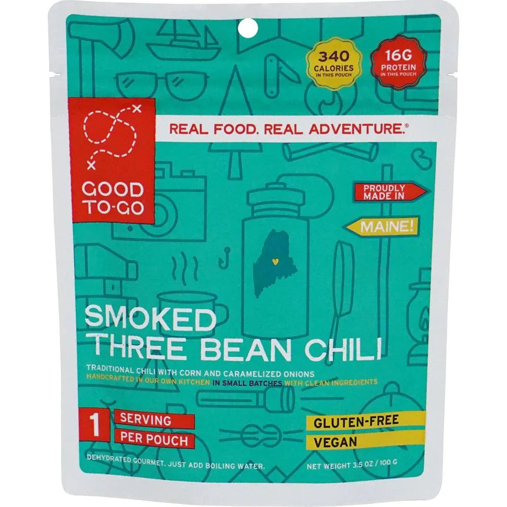 Good To-Go | SMOKED THREE BEAN CHILI - Moto Camp Nerd - motorcycle camping