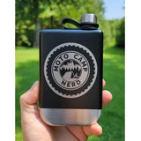 Moto Camp Nerd Flask - Moto Camp Nerd - motorcycle camping