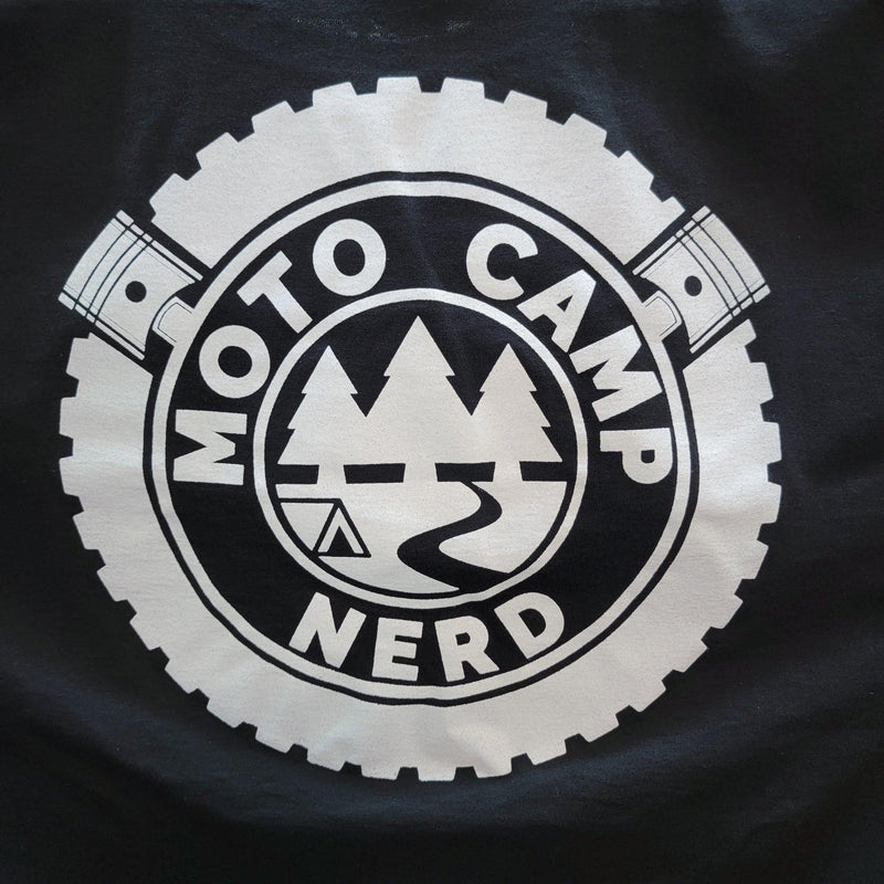 Moto Camp Nerd V-Twin T-Shirt - Moto Camp Nerd - motorcycle camping